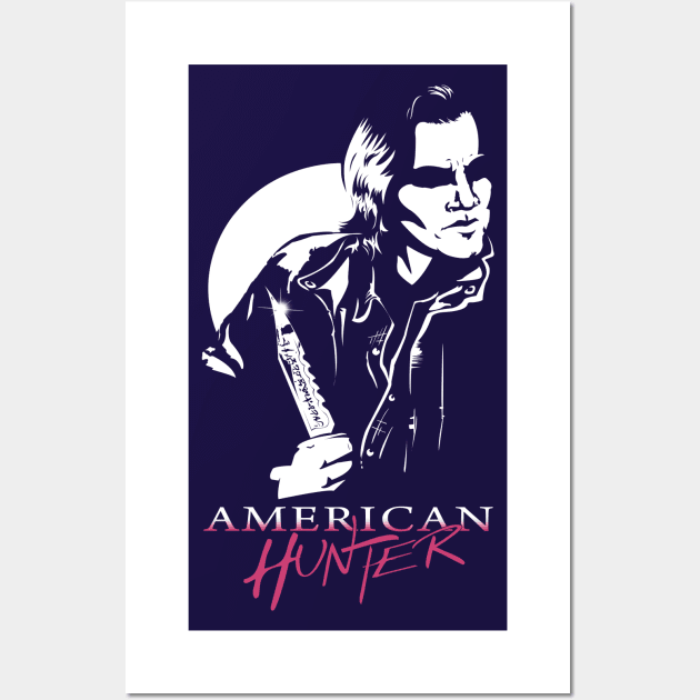 American Hunter Sam Wall Art by poopsmoothie